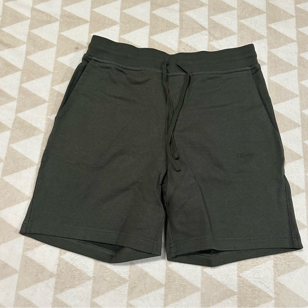 NWOT Oliver’s apparel classic sweat shorts army green summer comfort